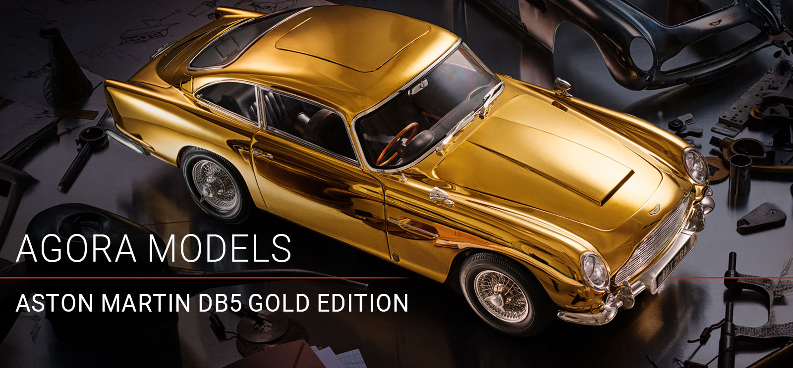 Agora Aston Martin DB5 Gold Edition