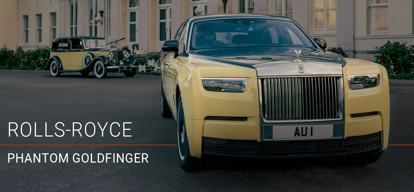 Rolls-Royce Phantom Goldfinger Edition