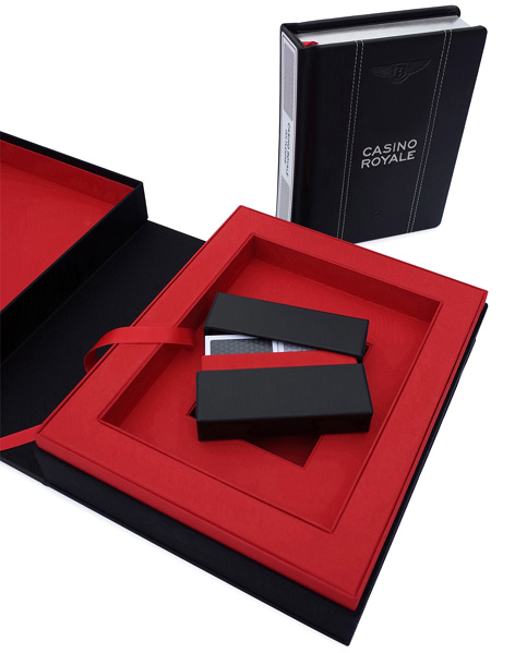 Bentley Casino Royale box and book