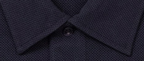 Sunspel Riviera Polo fabric