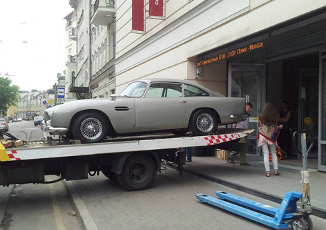 Aston Martin DB5 Russia Moscow MAMM