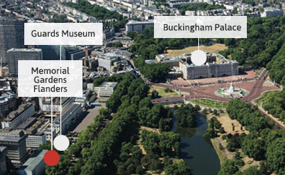 Flanders Fields Memorial Garden London Wellington Barracks