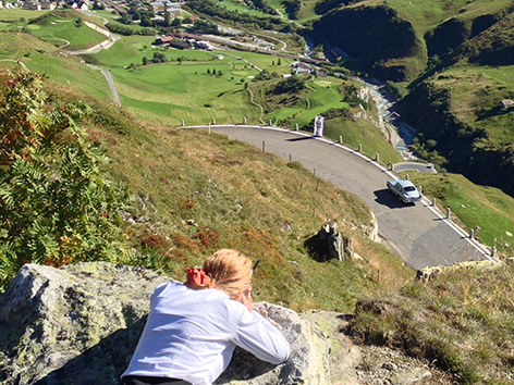 Tilly Masterson Marja Furka Pass Goldfinger