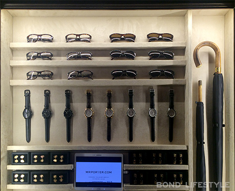 Savile Row popup store mr porter kingsman secret service accessories