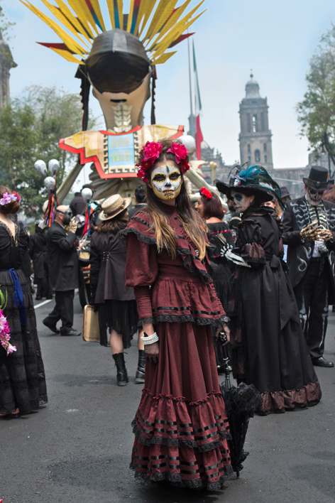 spectre day of the dead festival mexico