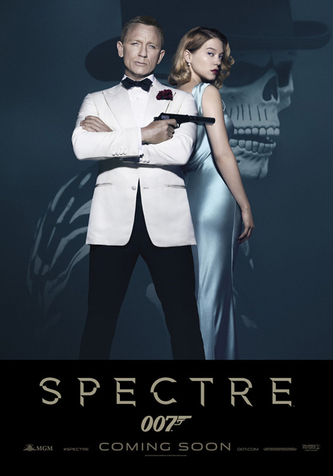 poster Spectre dinner suit and ghost dress
