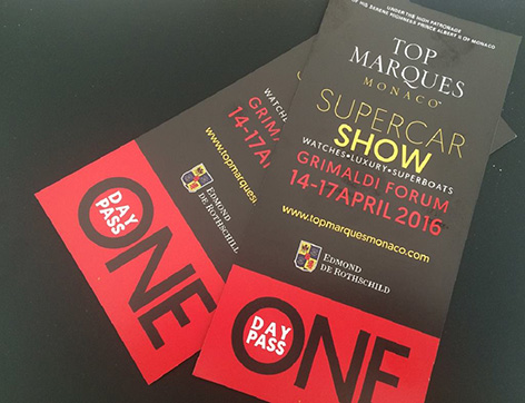 top marques tickets 2016