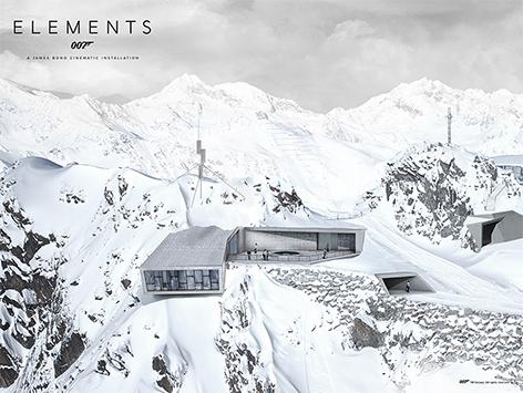 007 Elements Solden James Bond Austria installation