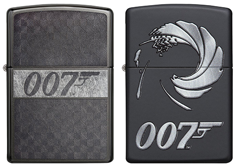 Zippo James Bond Lighter collection 1