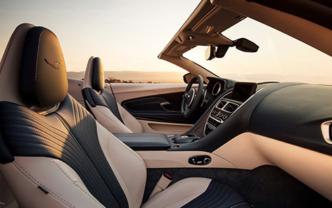 Aston Martin DB11 Volante interior