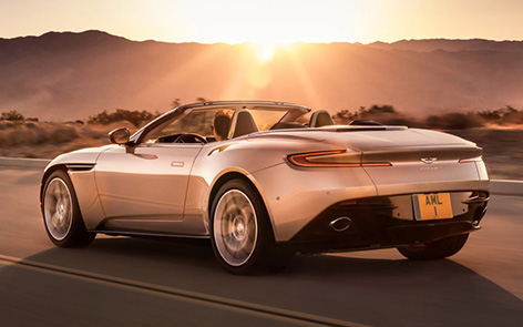 Aston Martin DB11 Volante rear