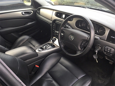 jaguar xj interior