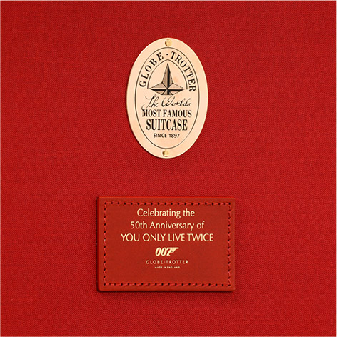 globe-trotter you only live twice label limited edition