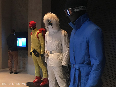 007 Elements solden gaislachkogl james bond bogner ski suits props movie costumos