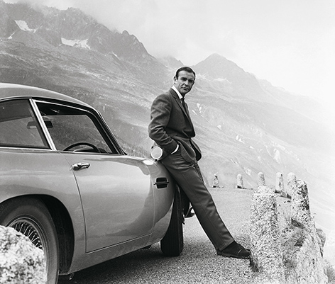 Aston Martin DB5 Goldfinger Sean Connery