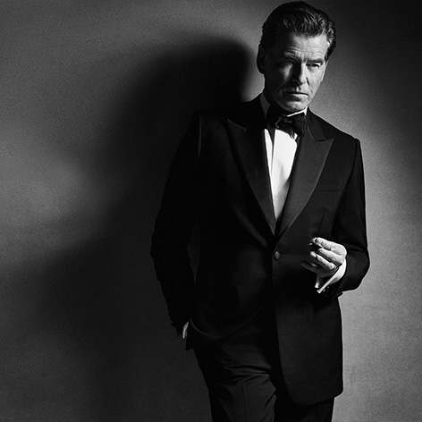 Pierce Brosnan Brioni 2018 suit shirt 2