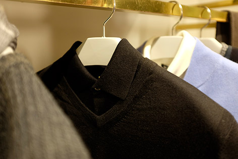 NPeal James Bond 007 Collection black outfit goldfinger london store preview
