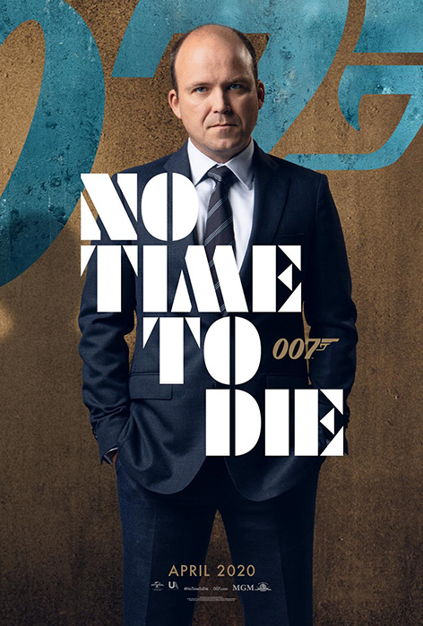 Rory Kinnear No Time To Die Bill Tanner character poster James Bond 007