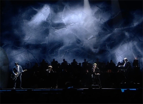 Bilie Eilish Brit awards finneas hans zimmer johnny marr