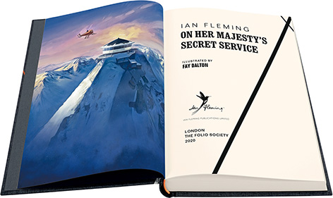 On Her Majesty's Secret Service Ian Fleming James Bond Folio Society illustration