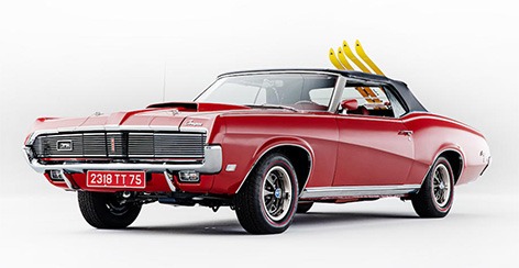 The Mercury Cougar XR-7 from On Her Majesty's Secret Service for sale at Bonham's Bond Street Sale