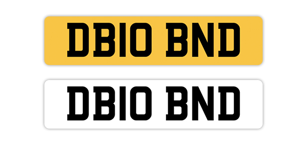 db10 bnd license registration late uk