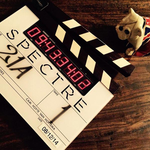 Day 1 filming Spectre Royal Doulton