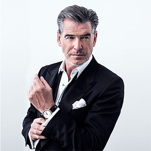 Pierce Brosnan is brand ambassador for Speake-Marin watches and Kia cars