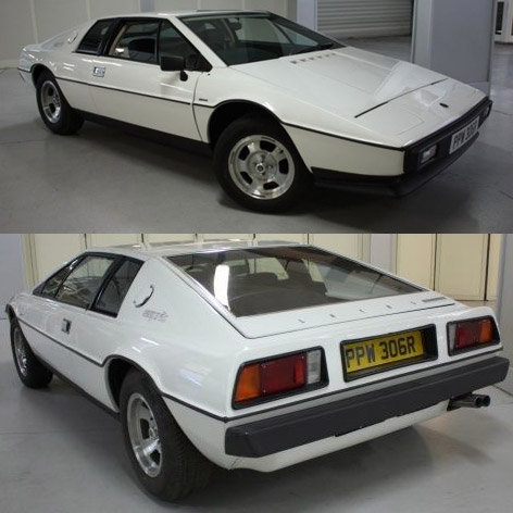 Lotus Esprit S1 James Bond replica for sale in Rome