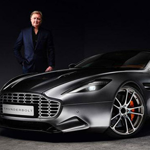 Henrik Fisker reveals Aston Martin Thunderbolt concept car