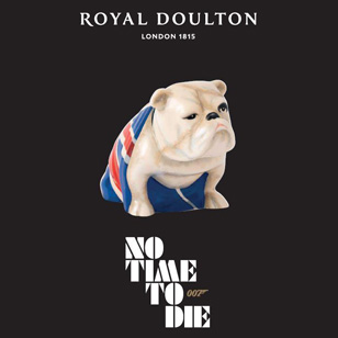 Jack The Bulldog No Time To Die edition now available at Royal Doulton