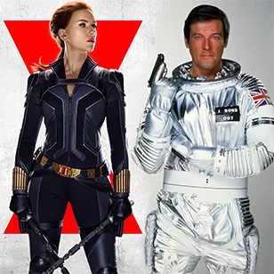 James Bond film Moonraker features in Marvel's Black Widow