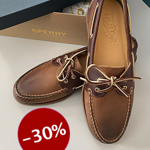 30% OFF the Sperry Rivingston boat shoes