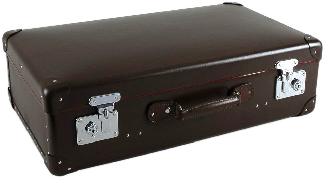 photo © Globe-Trotter Globe-Trotter Original Brown suitcase 28"