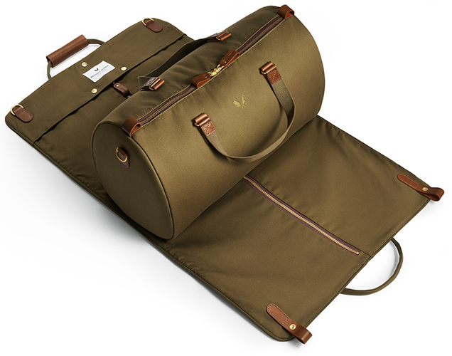 photo © Bennett Winch Bennett Winch The S.C Holdall is a holdall and suit carrier - each element can be used separately.