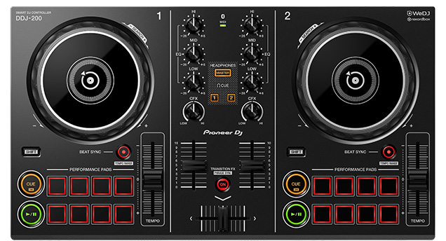 photo © Pioneer Pioneer DJ DDJ-200 2-channel Smart DJ controller