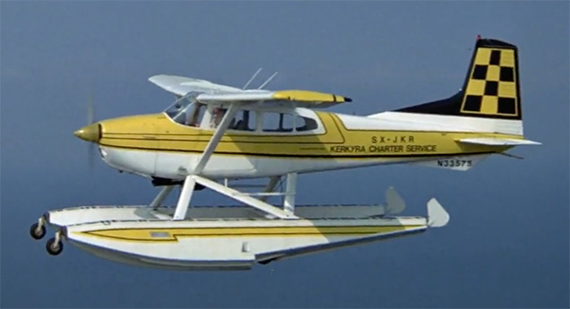 photo © Danjaq LLC, United Artists Cessna 185 Skywagon in For Your Eyes Only