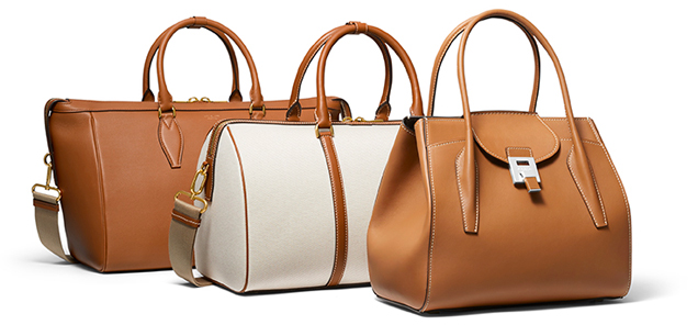photo © Michael Kors Michael Kors MKC x 007 Capsule Collection: Bond Carryall, Bond Duffel and Bond Bancroft Satchel