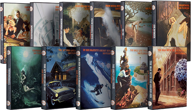 photo © The Folio Society The Folio Society Ian Fleming James Bond series