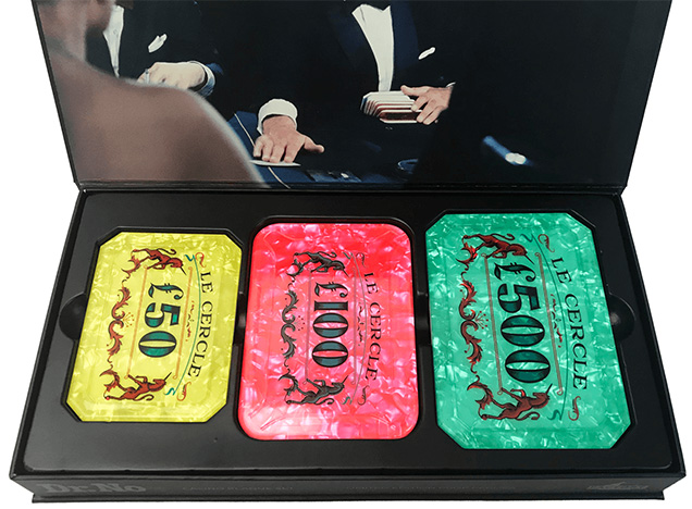 photo © Factory Entertainment Dr. No Casino Plaque Set, Limited Edition Prop Replica