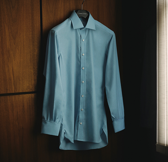 photo © Turnbull & Asser Turnbull & Asser Dr. No cocktail cuff shirt