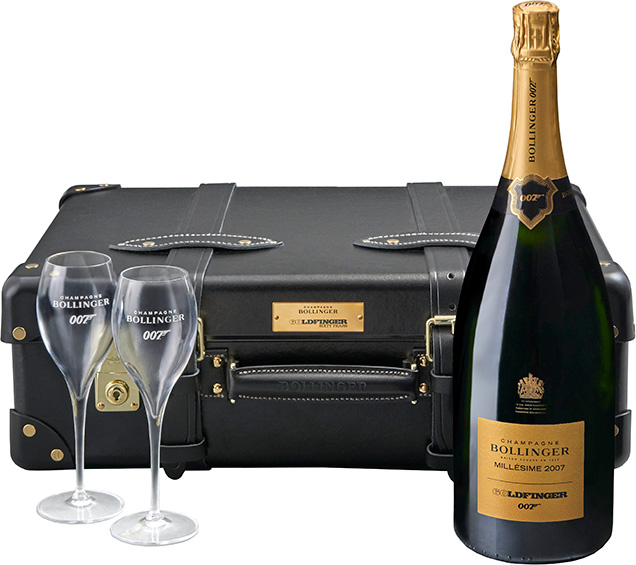 photo © Champagne Bollinger Champagne Bollinger Goldfinger 007 Limited Edition Cuvée