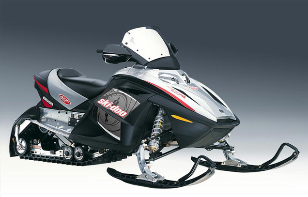Ski-Doo MX Z-REV snowmobile, Die Another Day James Bond edition