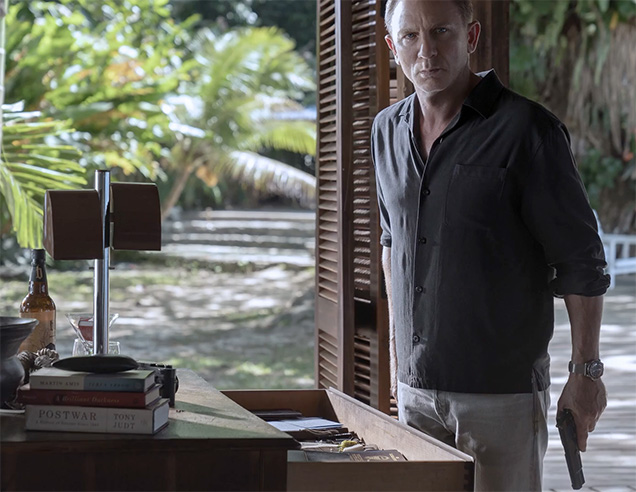 photo © Danjaq LLC, MGM, United Artists James Bond in his villa in Jamaica. Can you spot the Leica camera?