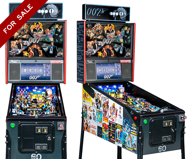 For sale: Stern James Bond 60th Anniversary Pinball Machine For sale: Stern James Bond 60th Anniversary Pinball Machine