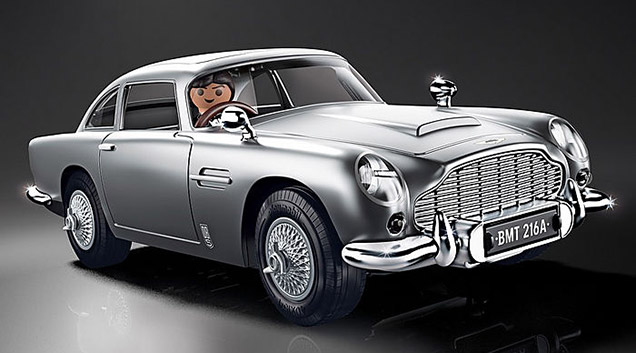 photo © Playmobil Playmobil Aston Martin DB5 Goldfinger