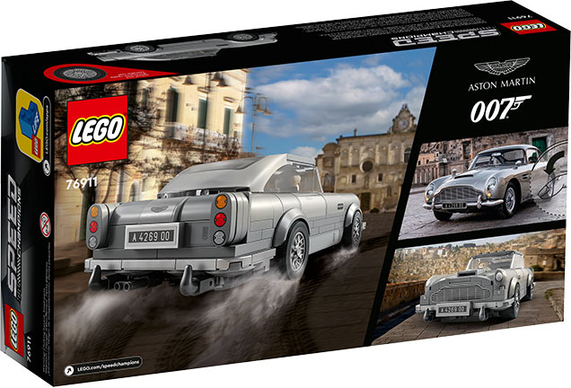 photo © LEGO LEGO James Bond 007 Aston Martin DB5 Speed Champions