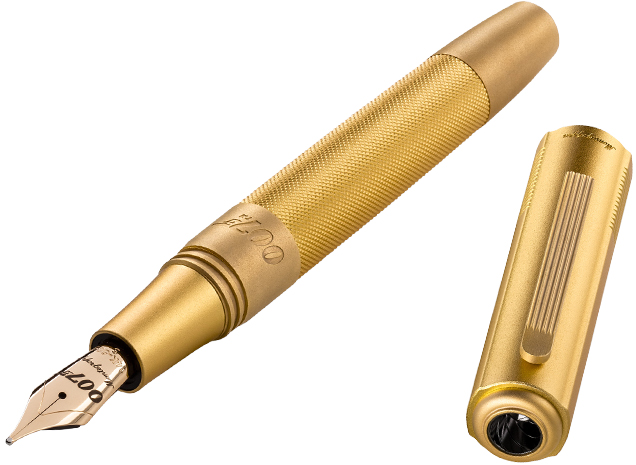photo © Montegrappa Montegrappa James Bond 007 Goldfinger Special Issue Fountain Pen