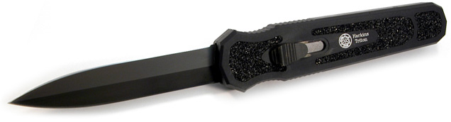 photo © Masters of Defence Masters of Defense (MOD) Harkins Triton Out-The-Front automatic knife