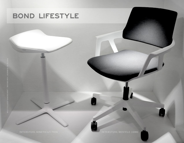 photo © Bond Lifestyle Interstuhl KINETICis5 and MOVYis3 chairs